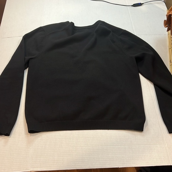 oobe Cardigan Sweater Button down with pockets Black Size Medium - Picture 5 of 8